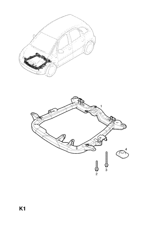 Оригинальный каталог запчастей opel