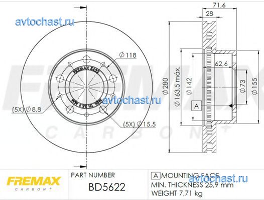 BD5622 FREMAX 