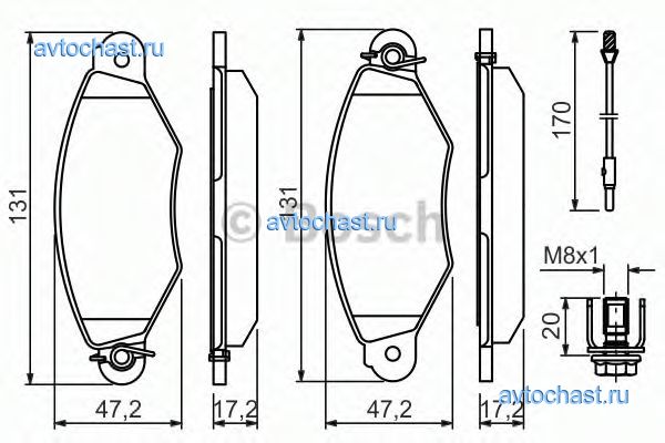 0986424455 BOSCH 