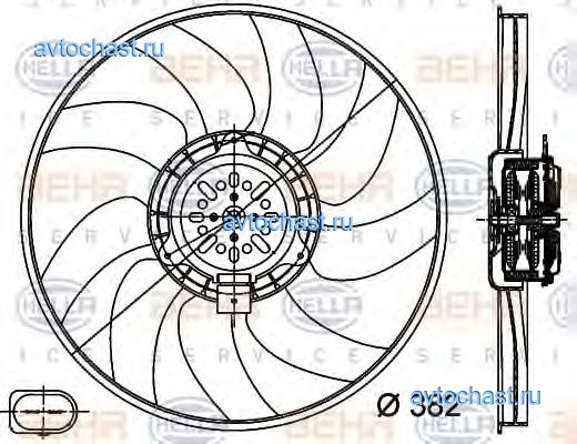 8EW351044351 BEHR/HELLA 