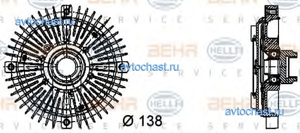 8MV376732231 BEHR/HELLA 