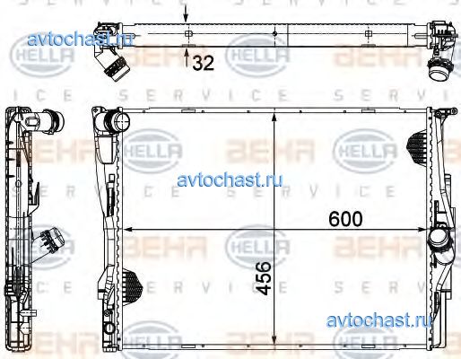 8MK376754051 BEHR/HELLA 