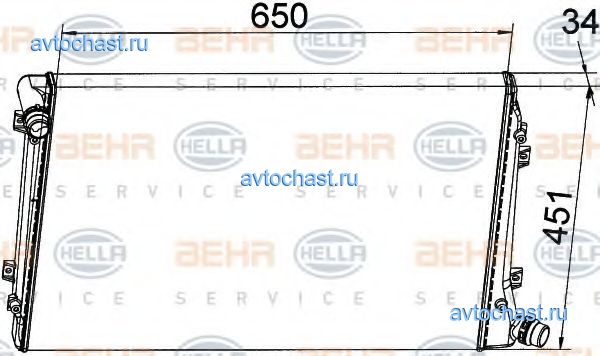 8MK376765121 BEHR/HELLA 