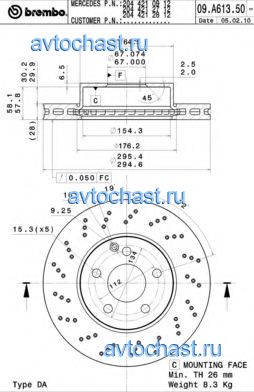 09A61351 BREMBO 