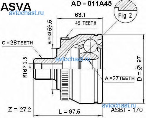 AD011A45 ASVA 