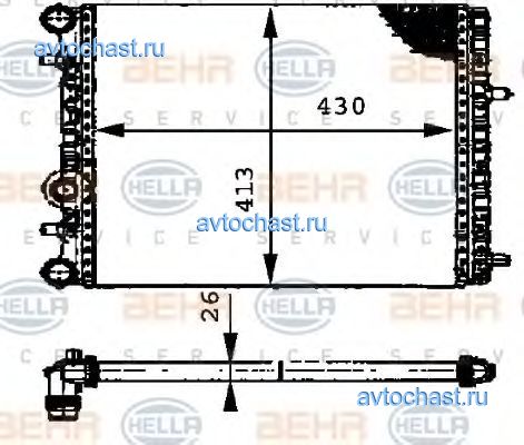 8MK376716231 BEHR/HELLA 