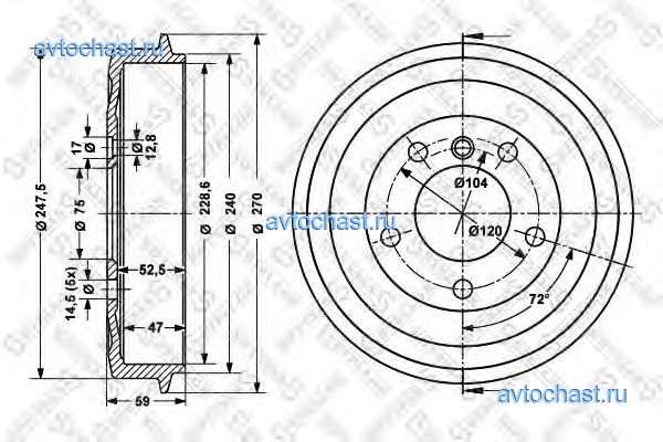 60251505SX STELLOX ФОТО