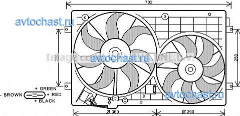 VW7528 AVA QUALITY COOLING 