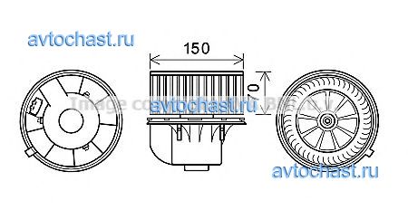 VW8354 AVA QUALITY COOLING 