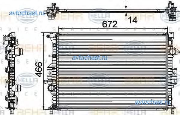 8MK376745594 BEHR/HELLA ����