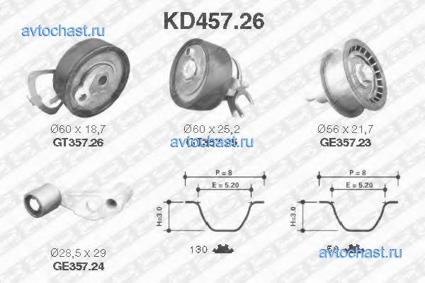 KD45726 SNR 