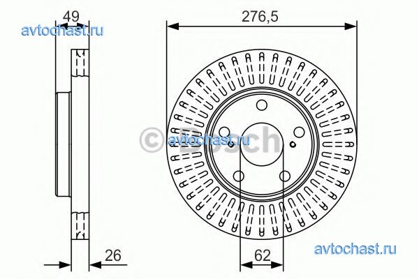 0986479A62 BOSCH 