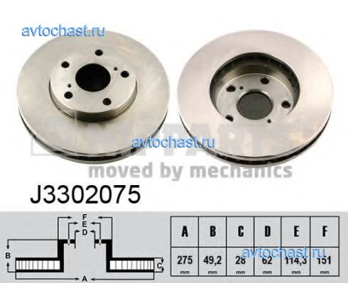 J3302075 NIPPARTS 