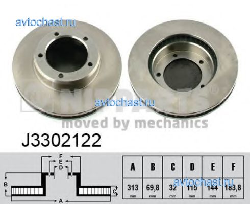 J3302122 NIPPARTS 