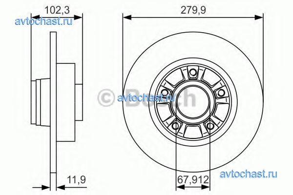 0986479S44 BOSCH 