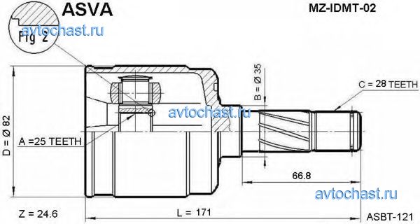 MZIDMT02 ASVA ФОТО