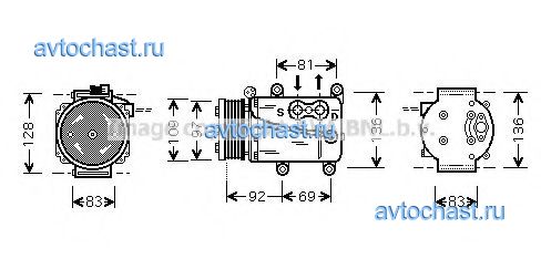 FDAK171 AVA QUALITY COOLING 