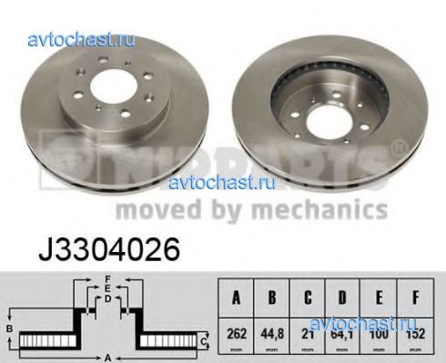 J3304026 NIPPARTS 