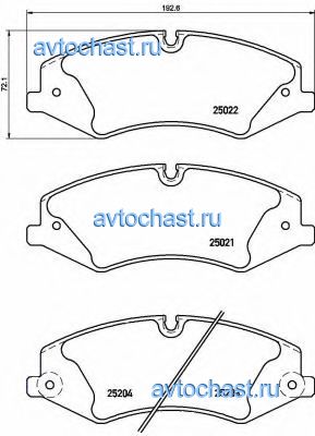 P44022 BREMBO 