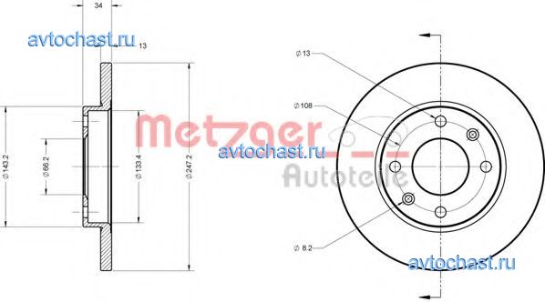 6110085 METZGER 