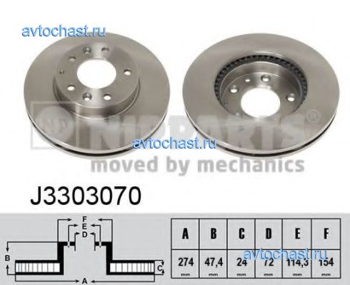 J3303070 NIPPARTS 