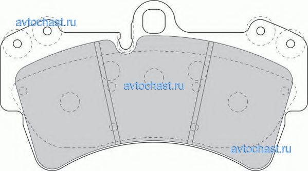 рисунок FDB1626 FDB1626 FERODO ФОТО