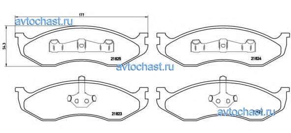 P37004 BREMBO 