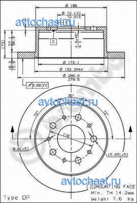 08809430 BREMBO 