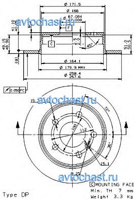 08958010 BREMBO 