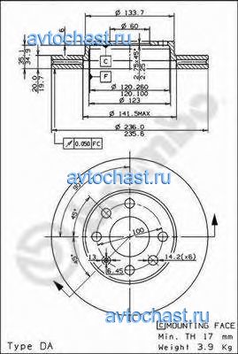 09309011 BREMBO 