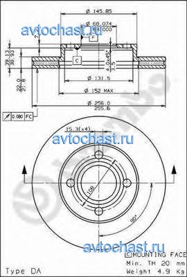 09503310 BREMBO 