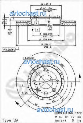 09552724 BREMBO 