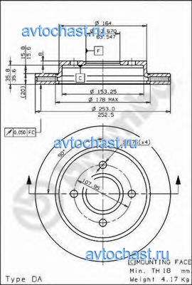 09570810 BREMBO 