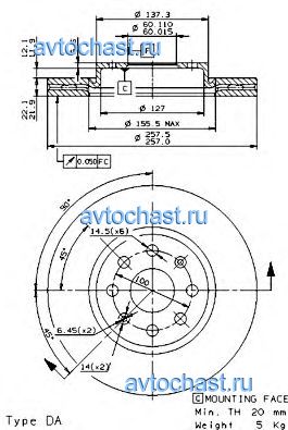 09584334 BREMBO 