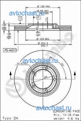 09680410 BREMBO 