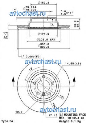 09A25910 BREMBO 