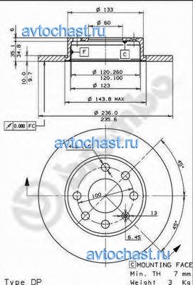 08425014 BREMBO 