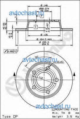 08908411 BREMBO 