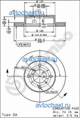 09309520 BREMBO 