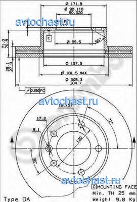 09908010 BREMBO 