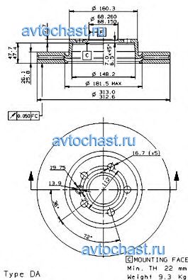 09979710 BREMBO ФОТО
