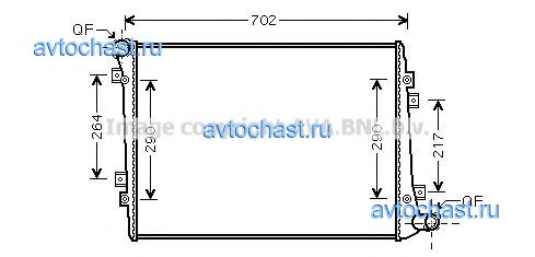 VW2224 AVA QUALITY COOLING 