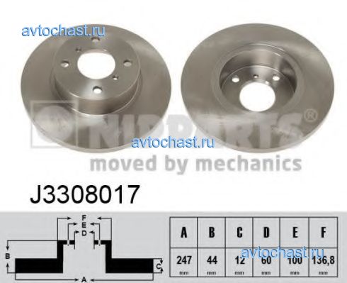 J3308017 NIPPARTS 