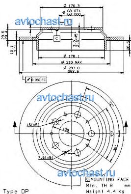 08946211 BREMBO 