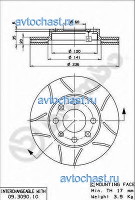 09309075 BREMBO 