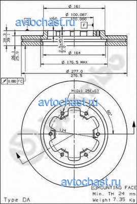 09505510 BREMBO 