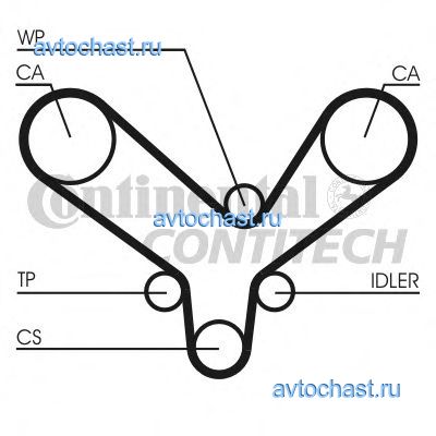 CT726WP2 CONTITECH 