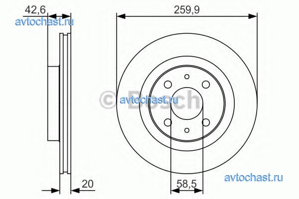 0986479R74 BOSCH 