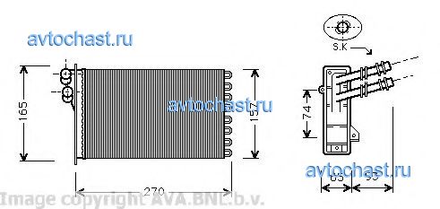 VW6173 AVA QUALITY COOLING 