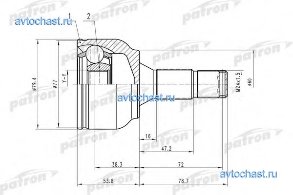 PCV1456 PATRON 